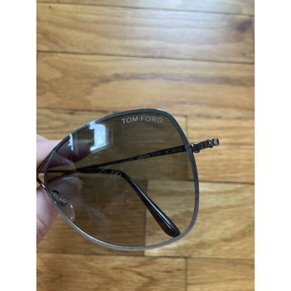 Tom Ford Colette TF250 28F Gold Brown Sunglasses 63-12-135mm Made In Italy Used main image 7